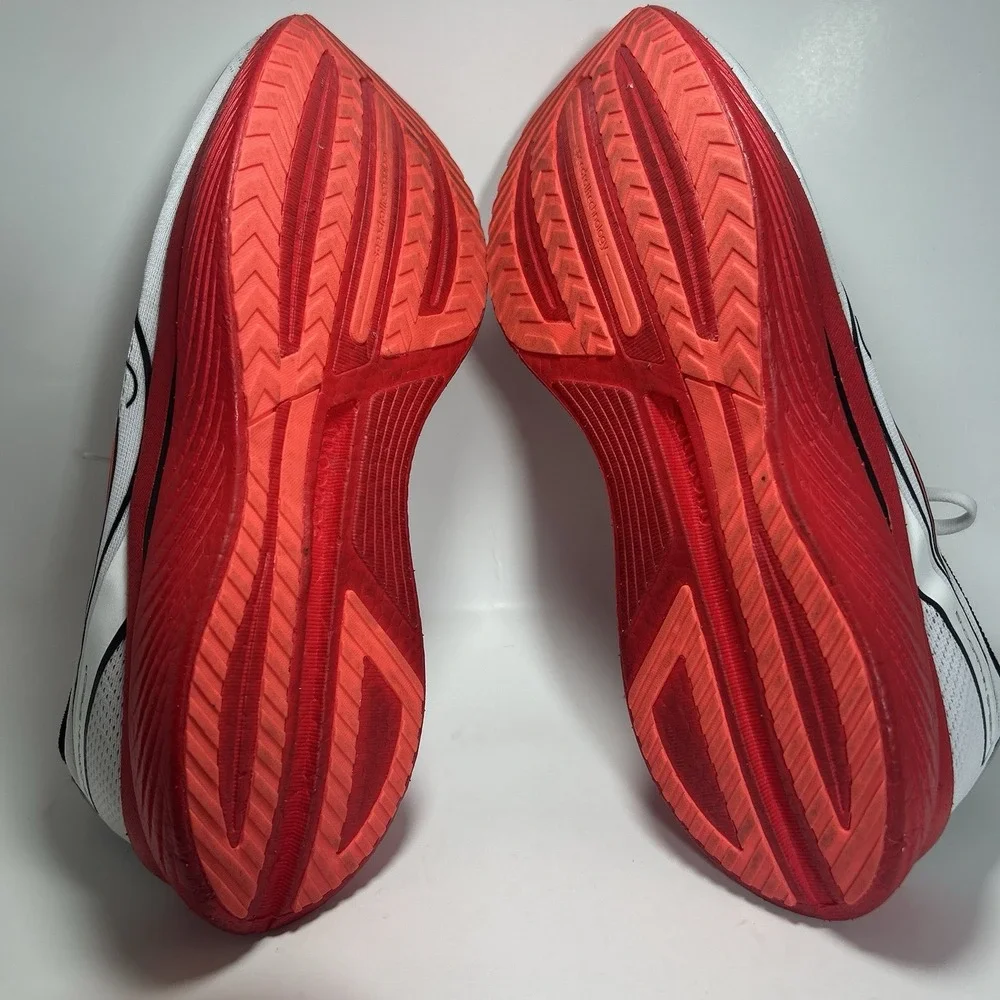 Mens Saucony Endorphin Speed 3 Running Shoes Size‎ 14 White Red No Insoles
